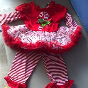 Like new baby holiday outfit